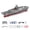 3 Battery, variant on S27 RC Aircraft Carrier Boat 2.4GHz Remote Control Warship With Dual Motors Water Spray Function DIY Aircraft Accessories For Lake River And Pond- 1 Battery