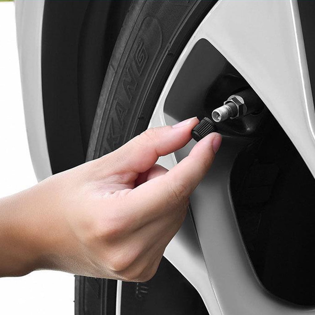 Universal Car Tire Air Valve Caps Replacement Vehicle Valves Caps Plastic Stem Covers Rubber O ring Automotive Automobile Accessories 5 Pieces Walmart