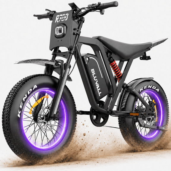 R700 Peak 3000W 20"x4.0 Fat Tire Electric Bike, 52V 30Ah Battery, Off-road E-Bike,E-Mountain bike,for Adults,UL2849