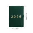 2026 Daily Planner, Large 365 Day Schedule Organizer with Hourly Layout ...