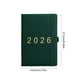 thumbnail image 2 of Agenda Grande del Planificador Diario 2026 | Cuaderno de registro de gestión de 365 días con programación horaria | Calendario de 12 meses ene-dic | 152 Hojas 304 Páginas | Funda de cuero |, 2 of 5