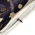 thumbnail image 4 of 3 Pcs Soft Bedding Set, Includes 1 Duvet Cover with Zipper And 2 Pillow,Shams Flower Entwined Snake Queen(90"×90"), 4 of 8
