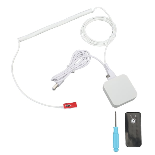 Alarma de pantalla de teléfono móvil de seguridad antirrobo, volumen de 100dB con mando a distancia para centros comerciales, cabezal rectangular