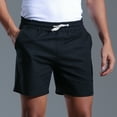 thumbnail image 2 of Mlzmgr Gym Shorts for Men Spandex 7 Inch Inseam Elastic Waist with Pocket Quick Drying Workout Shorts for Men, 2 of 7