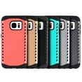 thumbnail image 2 of Samsung TCASAMS7-SCER-CHGO Galaxy S7 Shocker Hybrid PC TPU Case - Champagne Gold & Black, 2 of 4