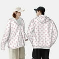 thumbnail image 4 of Lsque Animal Pink Color Paw UPF 50+ Lightweight Sun Protection Men's Women's Long Sleeve Shirt, Hoodie Performance -3X-Large, 4 of 9