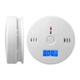 thumbnail image 1 of Alarma de monóxido de carbono, alarma de humo, Detector de Co, pantalla LCD, alarma inalámbrica para el hogar, Detector de fugas de Gas tóxico, alarma de sonido de fuego, 1 of 5