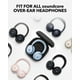 thumbnail image 2 of Soundcore by Anker, funda para auriculares, compatible con todos los auriculares Soundcore sobre las orejas, antiarañazos, resistente al agua y al polvo, resistente a los impactos, bolsillo para, 2 of 5