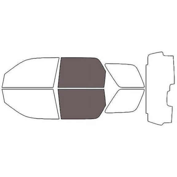 Rvinyl Window Tint Kit Compatible with Mazda Tribute 2008-2011 - Back Precut Kit - 35%