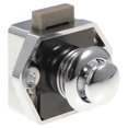 thumbnail image 1 of Push Button Latch Cupboard Latch Lock Plating Drawer Cabinet Latch Lock1, 1 of 4