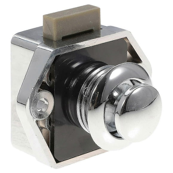 Push Button Latch Cupboard Latch Lock Plating Drawer Cabinet Latch Lock1