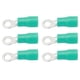 thumbnail image 3 of Conector de terminal de crimpado de cables, 100 piezas, conector de cable de anillo preaislado, terminales de crimpado eléctricos, elegantes y modernos, 3 of 12