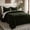 Forest Green, variant on Indigo Hill Estelle Velvet 3 Piece Comforter Set, Cornflower Blue Solid Color, Soft Plush Classic Modern Chic Casual Bedding, King