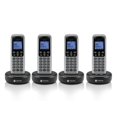 thumbnail image 1 of Sistema de teléfono inalámbrico Motorola Voice T614 con 4 auriculares, 1 of 5