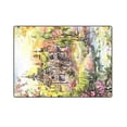 thumbnail image 3 of CADecor Mystery House In The Woods Couch Sofa or Bed Fleece Blanket Throw 58x80 inches, 3 of 3