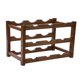 thumbnail image 1 of Estantes de madera de bambú para vino Botellas de encimera Soportes para 3 capas, 1 of 9