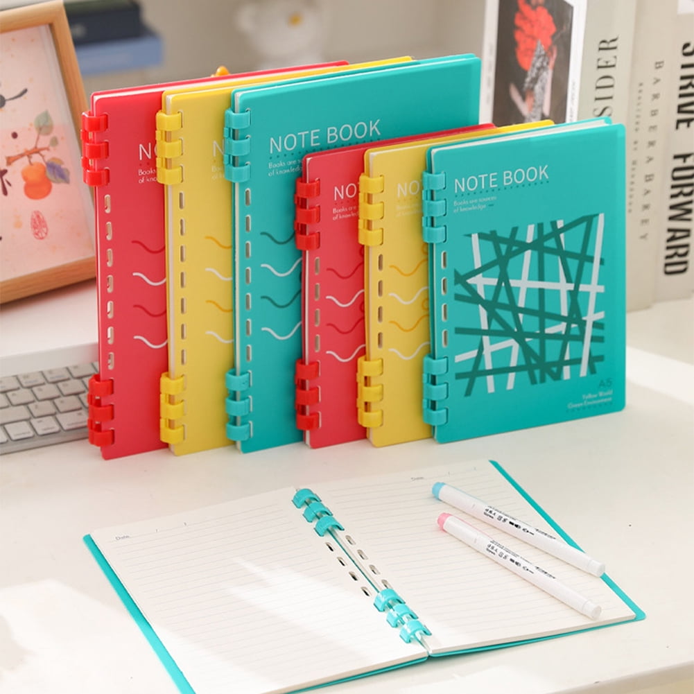 KYAIGUO A6 Binder Journal Detachable Coil Flipbook Thickened Paper Comfortable Writing Office Supplies , School Supplies