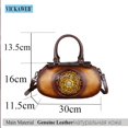 thumbnail image 5 of VICKAWEB, Bolsos de cuero para Mujer, Hobos Retro para Mujer, Bolso de Diseñador de Bolsos, Bolsa femenina de lujo con asa superior, Bolso de mano para Mujer, Baguette, 5 of 5