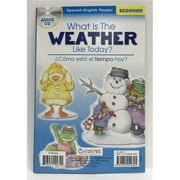 Creative Teaching Materials CTM1043 What Is The Weather& Como Esta El Tiempo Hoy Spanish-English Book with CD