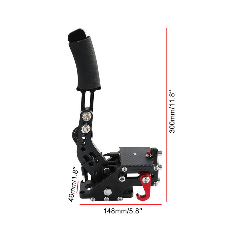 14Bit PS4/PS5 PS USB3.0 SIM Handbrake for Racing Games Thrustmaster T300RS  Black 
