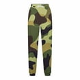 thumbnail image 5 of Olyvenn Womens Jogger Sweatpants with Pockets High Waisted Workout Camo Pants Comfy Lounge Yoga Comfy Running Pants 2025 Multicolor 12-14, 5 of 5