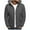 Gray, variant on BELLZELY Winter Jackets for Men Men's Solid Color Hooded Jacket Cotton Padded Jacket Trendy Cotton Padded Jacket Men's Warm Cotton Padded Jacket