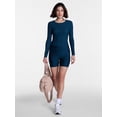 thumbnail image 3 of Avia Women’s Side Cinch Ruched Top, Sizes XS-XXXL, 3 of 6
