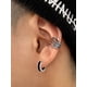 thumbnail image 2 of Brazalete calavera mano oreja Silvora para hombres y mujeres plata de ley no-Piercing ajustable, 2 of 8