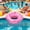 Pink, variant on Miwamany Summer Glitter Scallop Pool Float, 1 Pack Inflatable Seashell Swimming Tube Sparkly Floatie, Thickened PVC Adult Kids Water Hammock Lounger for Beach Pool Party Lake Vacation Toy