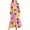 Multicolor, variant on LJEFF Girls Long-Sleeve Tiered Maxi Dress, Pockets Design Star Prints Soft Spring Fall Girls' Casual Dresses Multicolor Size 6