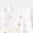 thumbnail image 4 of CAUYDY 0-3M 6-9M 12-18M Baby Girls Bodysuit Newborn Clothing Preemie Long Sleeved Romper Fall Winter Infant Girl Cute Pjs Toddler Sleepers Sizes 1-3 Months,Light Pink, 4 of 4