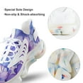 thumbnail image 7 of Purple Flowers Beautiful Walking Shoes for Men Woman Lightweight Tennis Fashion Elastic Sports Shoes Cushion Basketball Shoes, 7 of 7