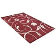 thumbnail image 4 of Rugsotic Carpets Hand Tufted Wool Eco-Friendly Area Rugs - 4'6''x6'6'', Rectangle, Red Beige, Modern Contemporary Design, High Pile Handmade Anti Skid Rugs for Living Room, Bed Room (K00733), 4 of 10