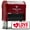 Red, variant on Vivid Stamp Love From Us All Self Inking Rubber Stamp (Black Ink) - Q-300