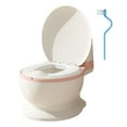 thumbnail image 1 of Orinal para bebé Hugo inodoro realista antideslizante asiento de PVC rosa, 1 of 9