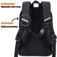thumbnail image 3 of Mochila HawLander Little Kids para niños de 3 a 6 años, 16 L, color azul marino, 3 of 7