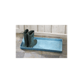 thumbnail image 3 of HF by LT Marbella Design Enamel Boot-Tray, 30 x 13 inches, Aqua Finish, 3 of 3