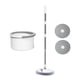 thumbnail image 1 of MOP y cubo con 2 almohadillas de trapeación reemplazables, Autoestro de 360 ​​ degree de cabezal de trapeadores redondos de 360 ​​ degree para pisos de mármol de, 1 of 9
