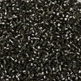thumbnail image 4 of Cylinder Seed Beads Silver Lined Round Hole Uniform Size Black 2x1.5mm Hole: 0.8mm about 888pcs/10g, 4 of 4