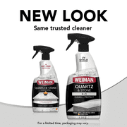 Weiman Quartz Stone Countertop Cleaning Spray, Citrus Scent, 24 Fl Oz