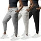 thumbnail image 1 of Paquete de 3 pantalones de chándal Common Stitch para mujer, pantalones de chándal acogedores para mujer, pantalones de yoga de forro polar para mujer (disponibles en Plus), 1 of 7