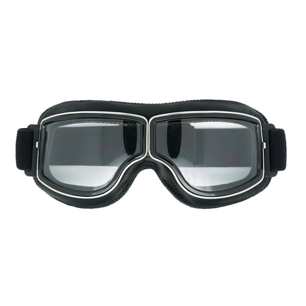 Gafas retro de tendencia, gafas para casco de moto.