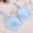 Light blue, variant on Pretty Comy Women's Bow Lace Push Up Bra 32-40 Back Closure Brassiere Underwear,1Pack