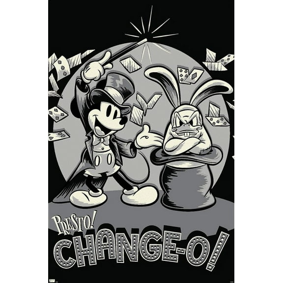 Disney Mickey Mouse - Presto Change-O Wall Poster, 22.375" x 34"