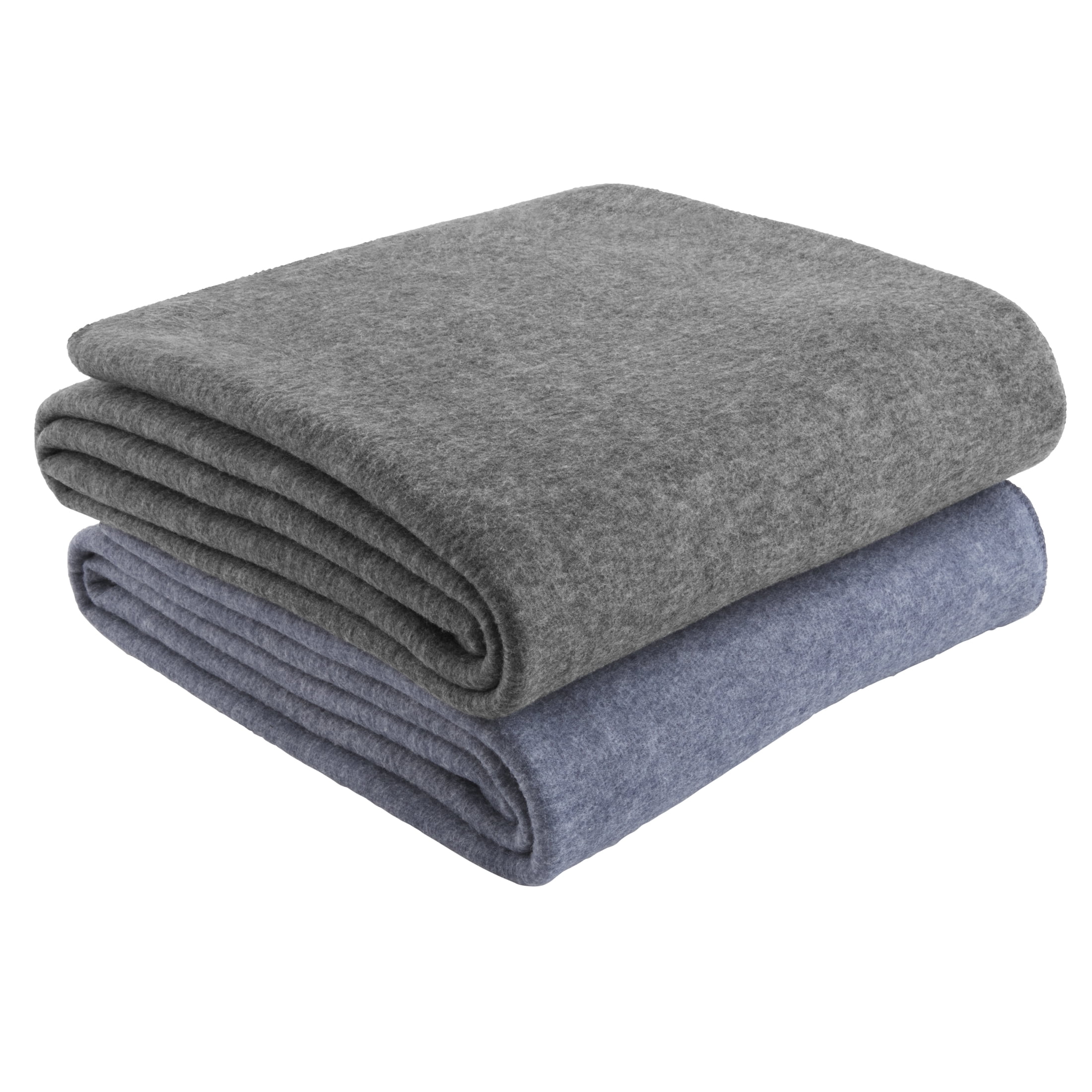 Mainstays Super Soft Fleece Blanket Gray Full Queen All Ages Multi Room Use Walmart