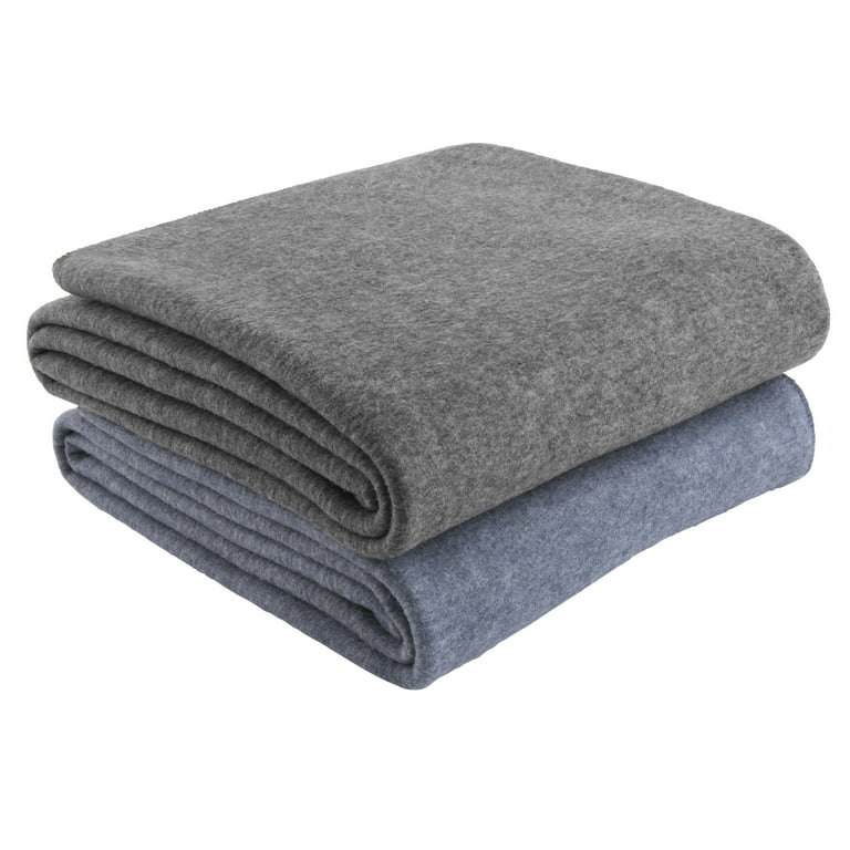 Mainstays Super Soft Fleece Blanket Gray Twin