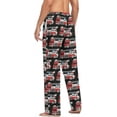 thumbnail image 3 of FREEAMG Men's Pajama Pants with Pockets Loose Lounge Sleepwear Long Pjs Bottoms, 3 of 4