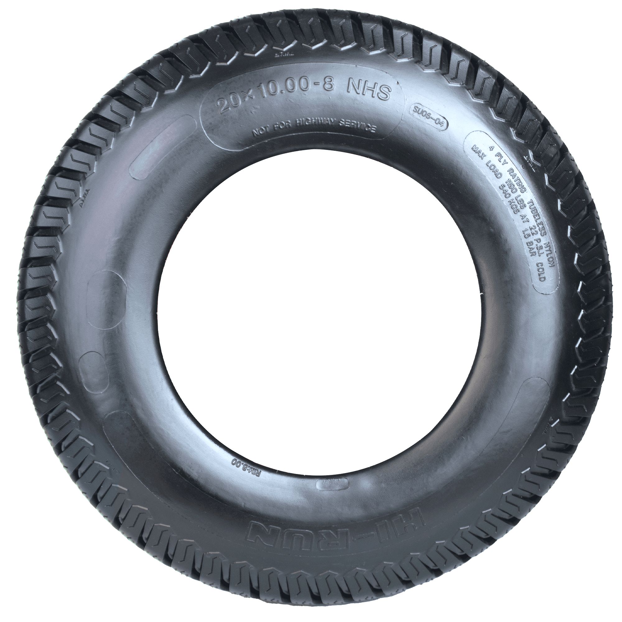 Pneu Hi-Run 26X12.00-12 4PR gazon 1780 lb tondeuse autoportée pro