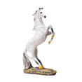 thumbnail image 2 of Estatua de caballo, figura de caballo, estatua coleccionable de animales, escultura artística, pieza para mesita de noche, dormitorio, estantería, sal, 2 of 9