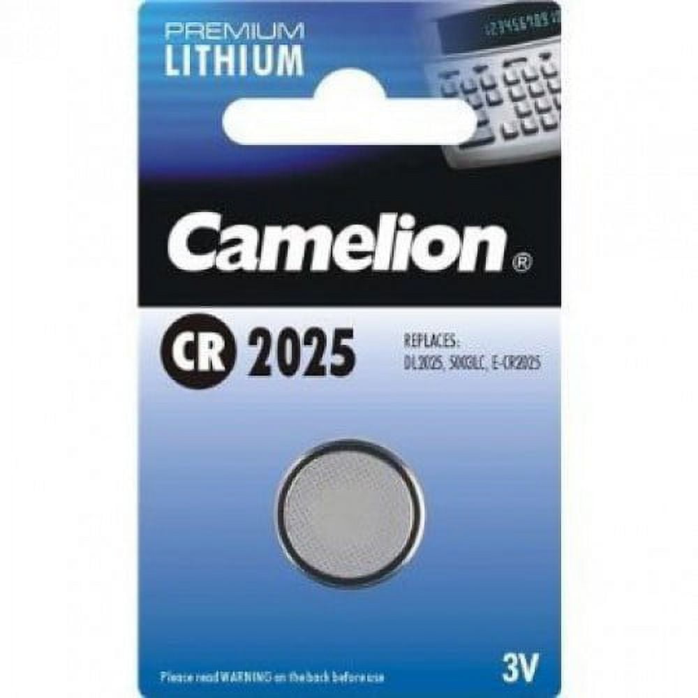 Lot de 5 piles lithium CR-2025 Camelion